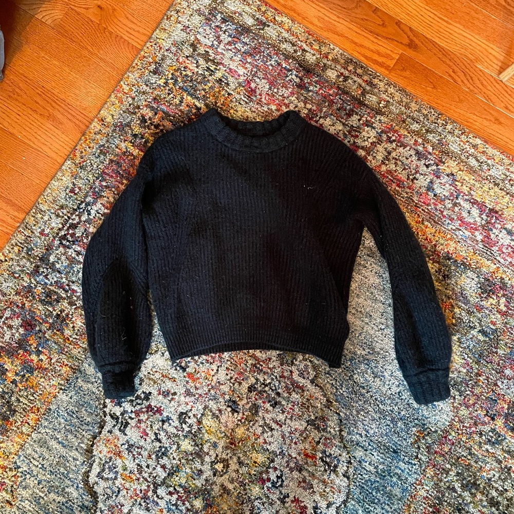 blue athleta sweater